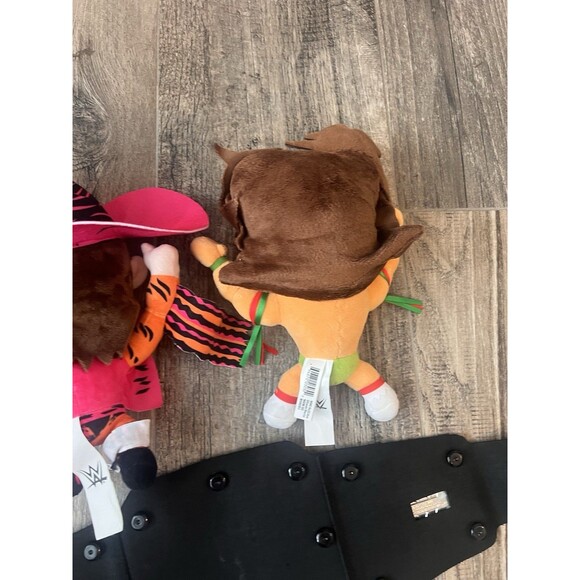 WWE Macho Man Randy Savage Ultimate Warrior Plush WWE Undisputed Champion BELT - Picture 6 of 11